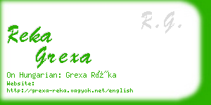 reka grexa business card